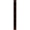 Ekena Millwork Ashford Single, Wrought Iron Bracket, (Single center brace), Antiqued Copper 1 1/2"W  x 10"D x 12"H BKTM01X10X12SASACO - alternate 3